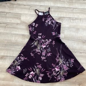 Eclipse size medium swing dress floral